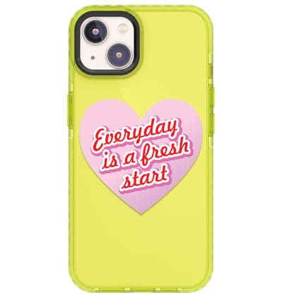 Everyday is a fresh start-iPhone 11 Pro Max / Neon Green