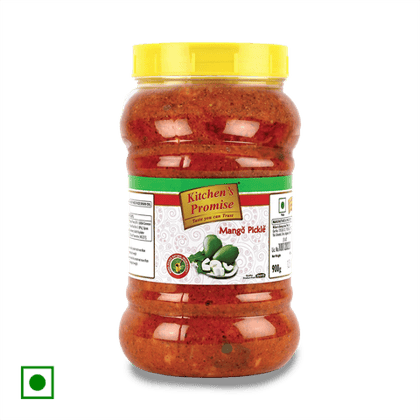 Kitchen's Promise Mango Pickle North Mustard Oil, 900 gm Jar