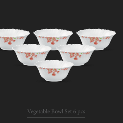 La Opala Classique Collection Vegetable Bowl Set/6, 1 Unit Box