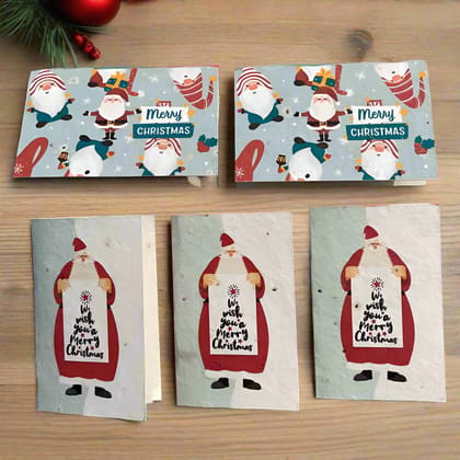 Plantable Christmas Cards with Envelopes  (Set of 12)