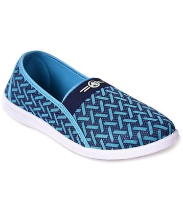 Ajanta - Blue Womens Casual Ballerinas - None