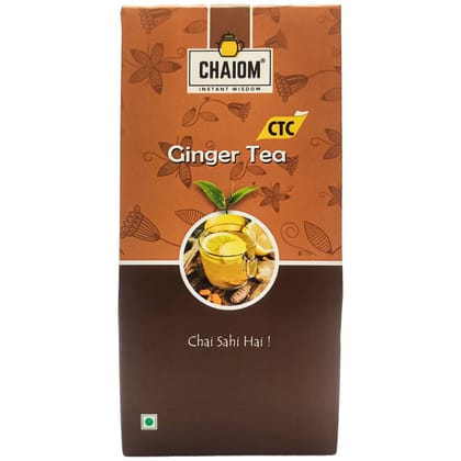 Ginger Black Tea CTC Tea | 100 gm loose tea