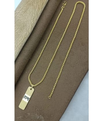 KRIMO Gold Pendant set ( Pack of 1 ) - Gold