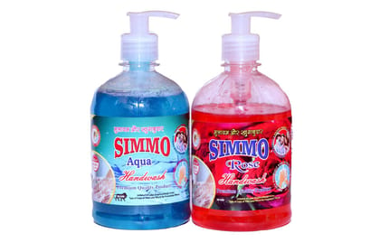 SEMMO Auqa&Rose Hand Wash PACK OF 2