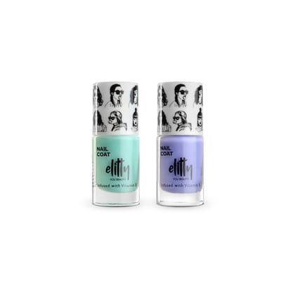 Elitty Nail Polish Combo - Low Key- Pack of 2-Elitty Nail Polish Combo - Low Key- Pack of 2