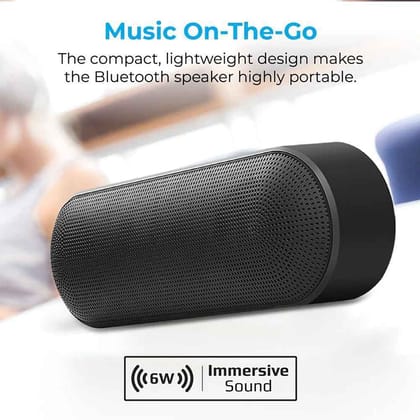 Promate capsule 2 High Definition 6W Portable Speaker With 4 Hour Playback time-Promate capsule 2 High Definition 6W Portable Speaker With 4 Hour Playback time