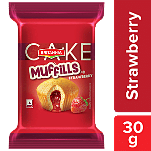 Britannia Muffils - Strawberry, 30 g Pouch