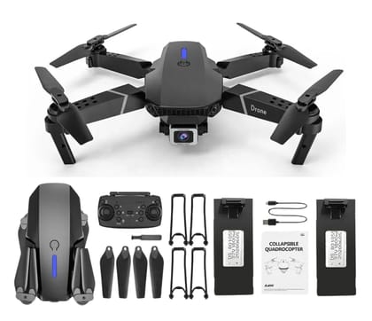 SkyMaster E88-Pro: 4K Dual-Camera Foldable Drone