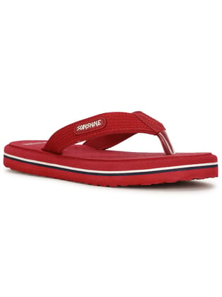 Bata Sunshine Maroon Flip Flop For Women MAROON size 3