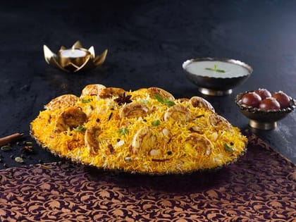 Tokhm-E-Biryani (Classic Egg Dum Biryani - Serves 4)