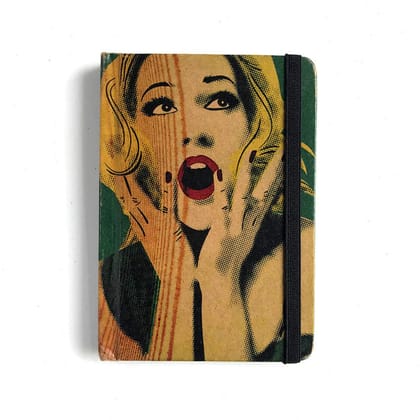 Mooch Hardcover Unruled Diaries A6 ��� Marilyn-BUFF CARTRIDGE