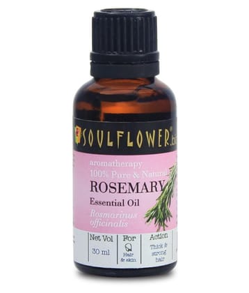 Soulflower Rosemary Essential Oil 30 ml