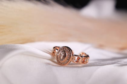 Rings - Rose Gold Orbit