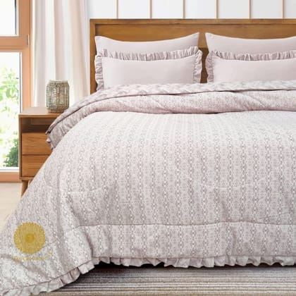 Zoya Cotton Feel Comforter with Frill-Style 8