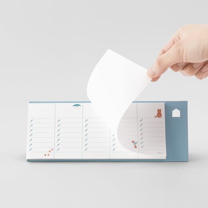 Stand Memo Pad Horizontal Type To-do list