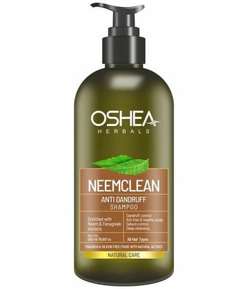 Oshea Herbals Neemclean Antidandruff Shampoo500milliliters