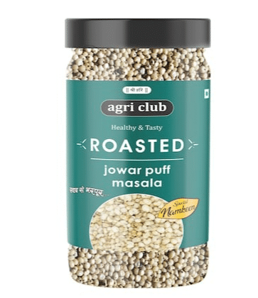 Agri Club Roasted Jowar Puff Masala, 250 gm