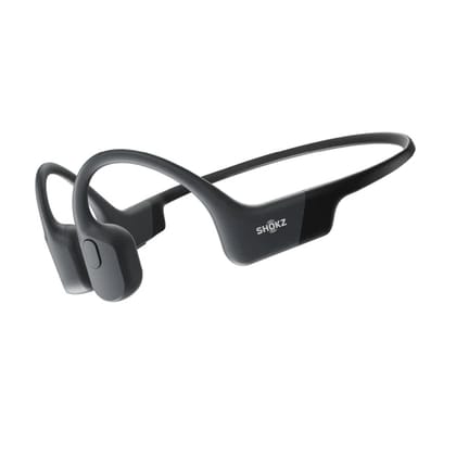 Shokz Open Run Bone Conduction Open Ear Headphones-Black