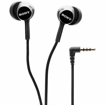 Sony MDR-EX155AP Wireless in Ear Headphone-Sony MDR-EX155AP Wireless in Ear Headphone - Black