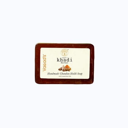 Vagad's Khadi Chandan Haldi Soap (Pack of 3)