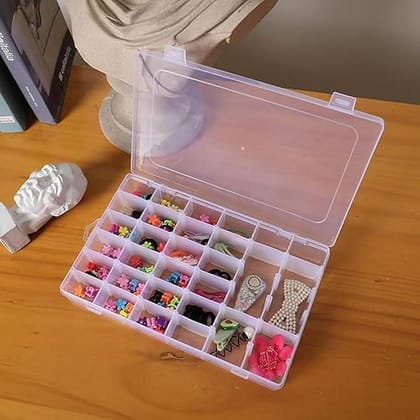 ornaments organizer storage box jewellery organisers storage box plastic boxes for jewellery storage earrings box earrings organizer box for women Jewelry Beads Earring 36 Grid transparent