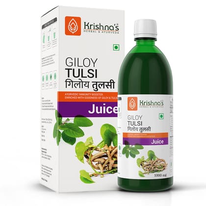 Krishna's Herbal & Ayurveda Giloy Tulsi  1000 ml Pack of 1