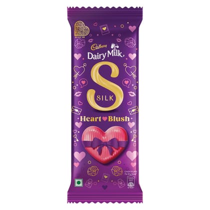 Mondelez Dairy Milk Silk Heart Blush Chocolate, 150 g