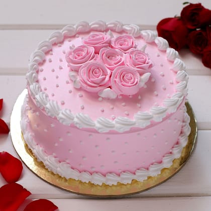 Beauty In Pink Chocolate Cake 1 Kg