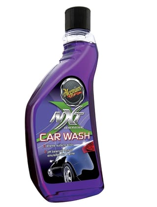 Meguiar's Nxt Generation Car Wash 532ml PH balanced rich lather Shampoo with water softeners for spot free finish