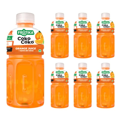 Frutika Coko Coko Orange Juice with Nata De Coco 320ml