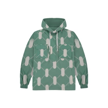 Argyle Anorak- Aurora Green-M