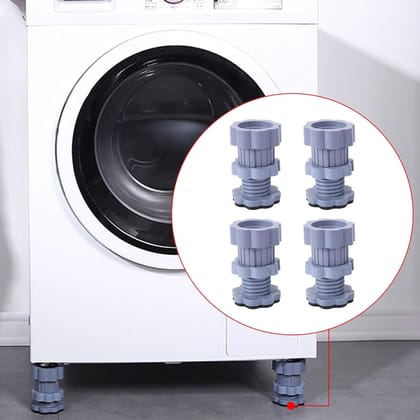 Washing machine support, anti vibration washing machine support adjustable washer anti vibrasion stands, washer & dryer pedestals, Washing Machine Accessory Anti- Skid stand PVC Lifting stand Non