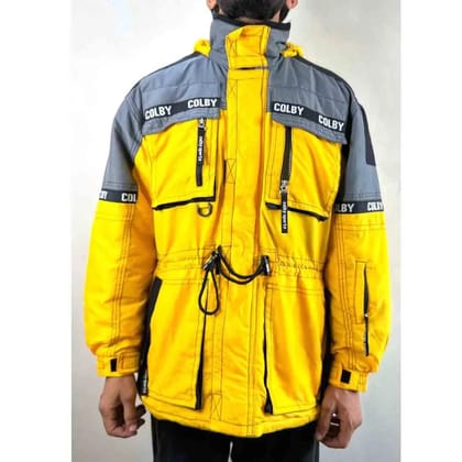 COLBY SKI TEAM YELLOW SIZE XL PREMIUM JACKET-XL