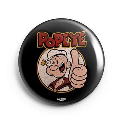 Magnetic Badge Popeye