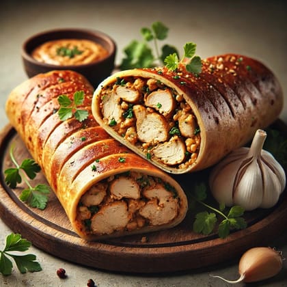 Chicken Garlic Roll