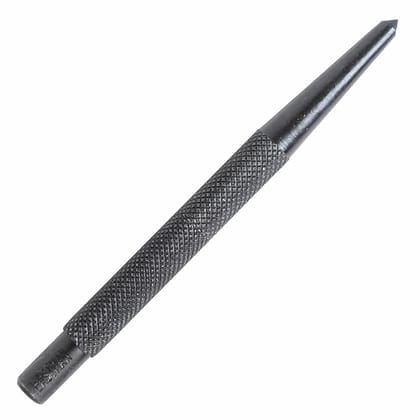 Eastman Center Punch (Auto Black) Set of 1Pcs, 10 X 100 Mm Made From Special Grade of Steel High-Quality Tool Carbon Steel Tip For Metal,Tiles, Wood Works (E-3007)