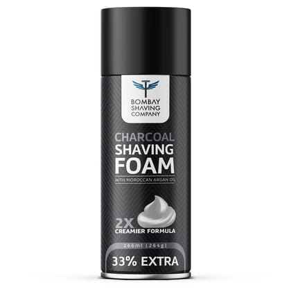 BOMBAY SHAVING FOAM CHARCOAL 266ML