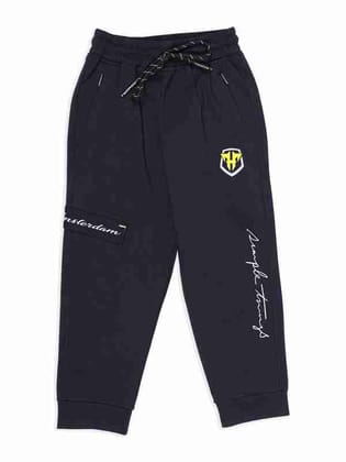 Albion Kids Boys Navy Casual Jogger