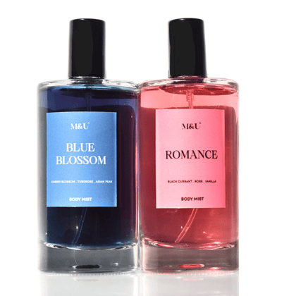 Blue Blossom & Romance Frgarance Body Mist (Pack of 2)