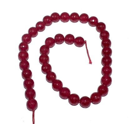 Gemstone Faceted Round Agate Loose Beads , (10 MM) , ZSUT-004-1 String  in 37 Pcs / 10 MM