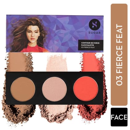 Sugar Contour De Force Face Palette 03 Fierce Feat-Sugar Contour De Force Face Palette 03 Fierce Feat