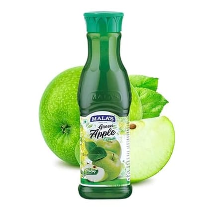 MALA's GREEN APPLE CRUSH 1 Litre