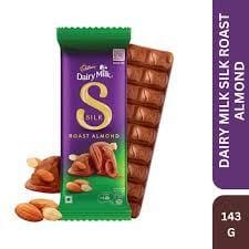 Cadbury Dairy Milk Silk Roast Almond Chocolate Bar 143g