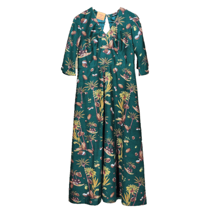 Green Palm Kurta