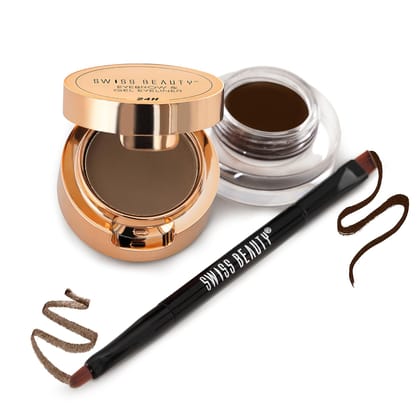 Swiss Beauty Eyebrow @ Gel Eyeliner 2 in 1