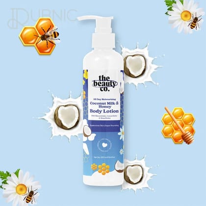 Coconut Milk & Honey Body Lotion 250ML by The Beauty Co.