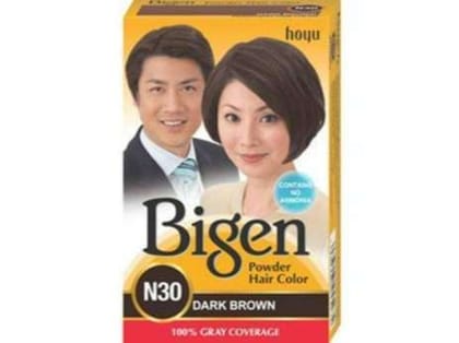 Bigen Powder Hair Color N30, Dark Brown