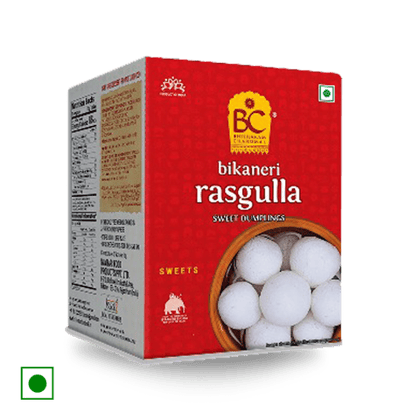 Bhikharam Chandmal Rasgulla, 500 gm Tin