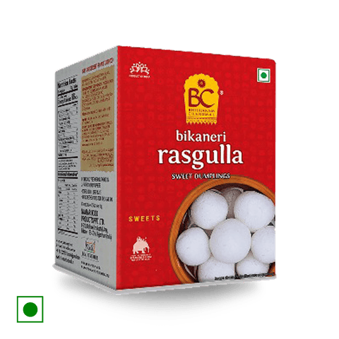 Bhikharam Chandmal Rasgulla, 500 gm Tin