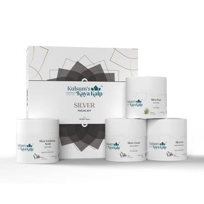 Kulsum’s Kaya Kalp SILVER FACIAL KIT 40GM